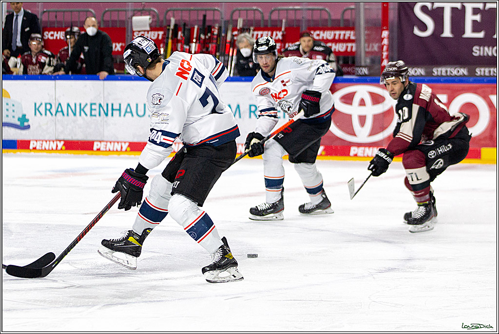 PENNY DEL;  Koelner Haie - Nuernberger Ice Tigers; Koeln, 25.03.2021